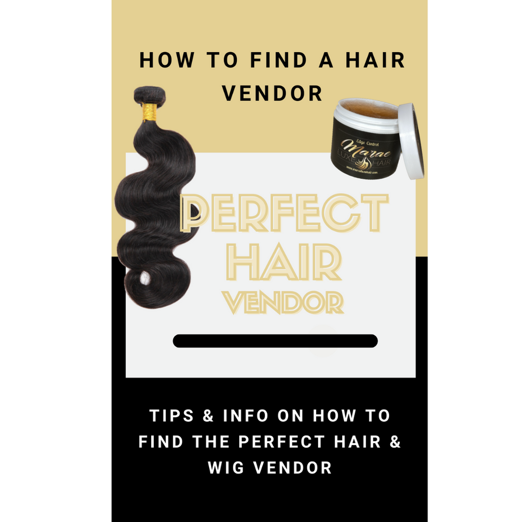 E Book: How to find a hair vendor